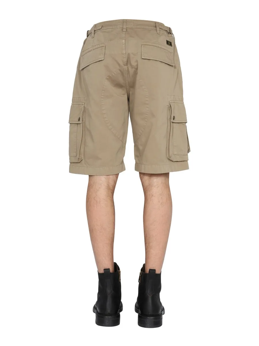 Belstaff Multi-Pocket Cargo Shorts