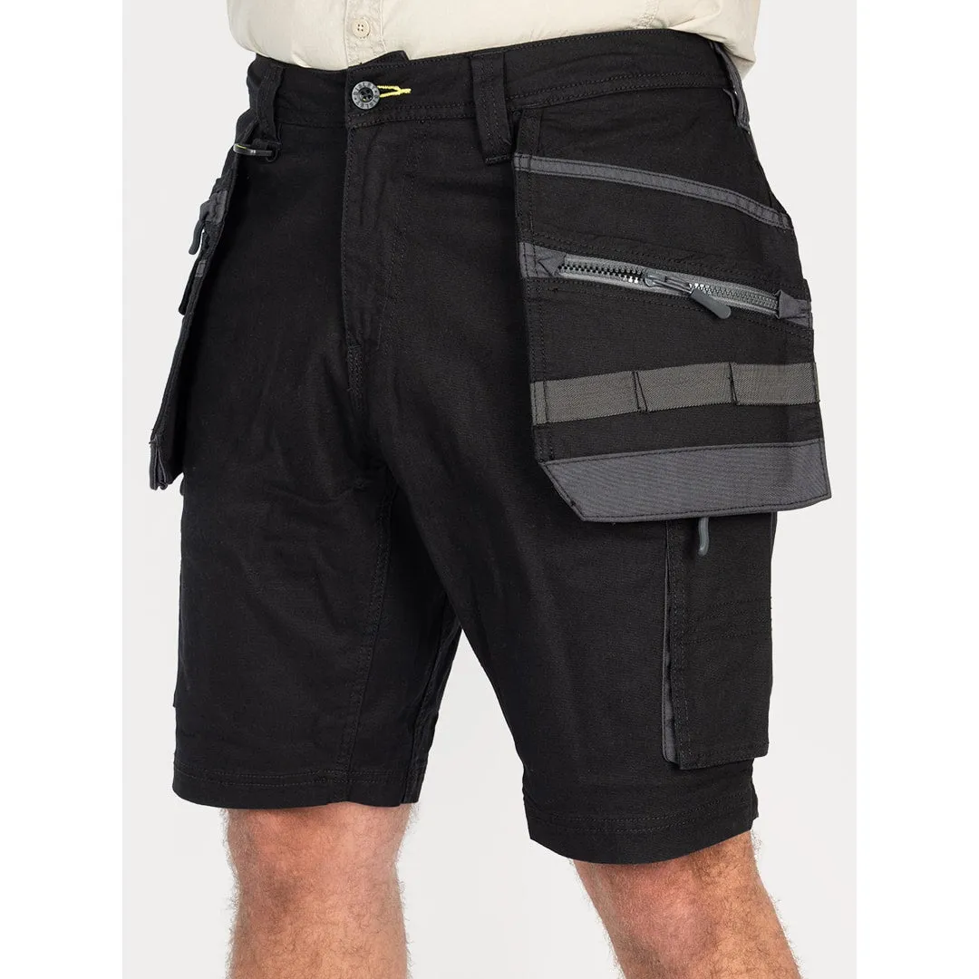 Bisley Flex & Move Stretch Utility Cargo Shorts With Holster Pockets