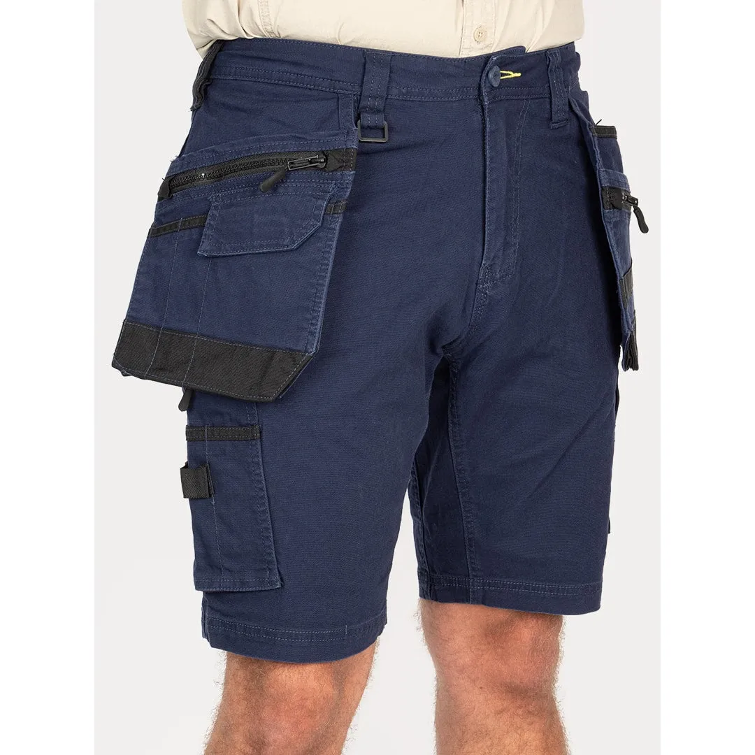 Bisley Flex & Move Stretch Utility Cargo Shorts With Holster Pockets