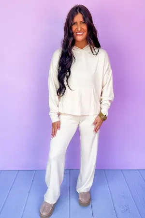 Buttery Soft Drawstring Waist Pocketed Lounge Flare Pants