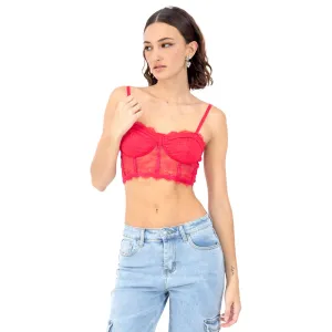 CORSET LACE ENCAJE PARA MUJER FOREVER 21