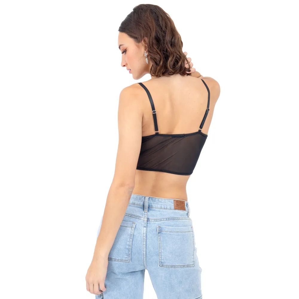 CORSET LACE ENCAJE PARA MUJER FOREVER 21
