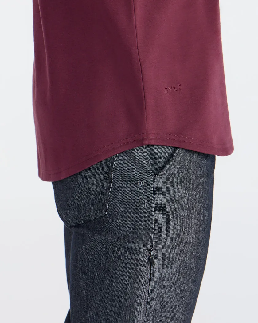 Cotton Long Sleeve Henley