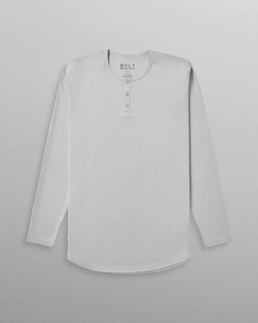Cotton Long Sleeve Henley