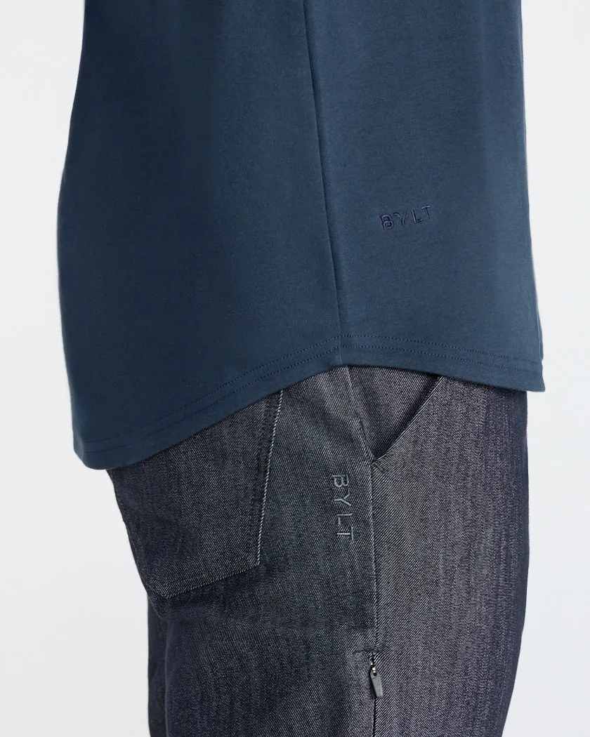 Cotton Long Sleeve Henley