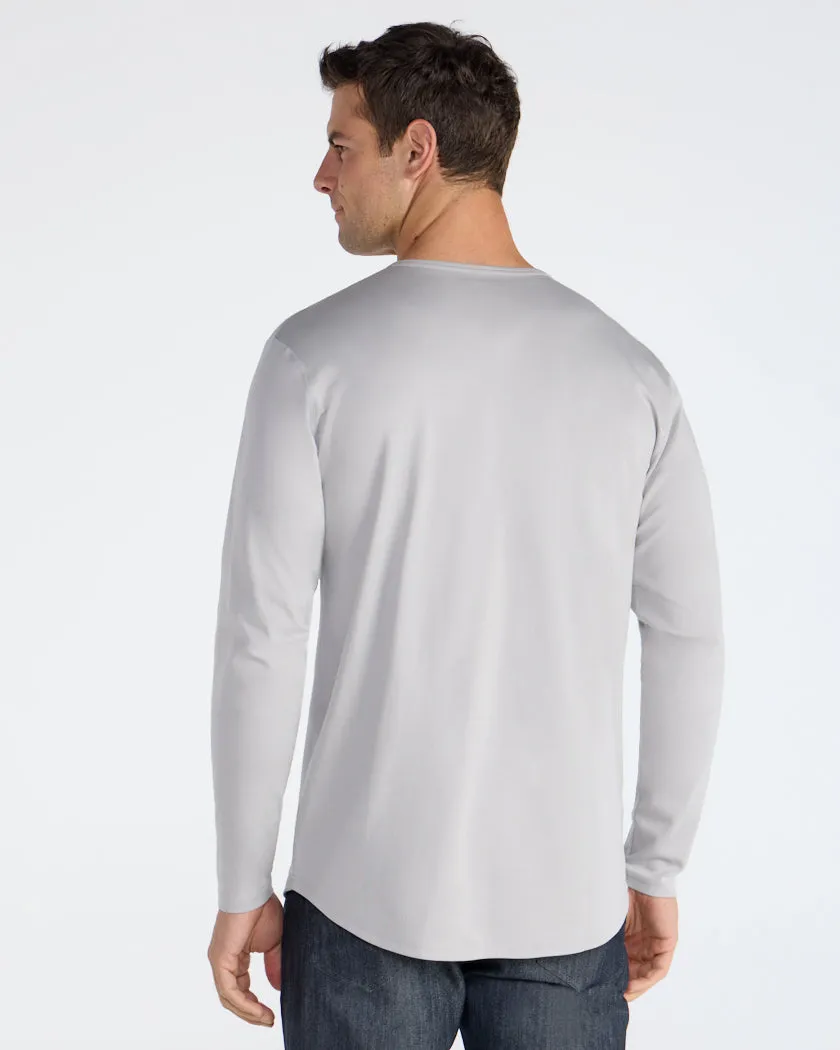 Cotton Long Sleeve Henley