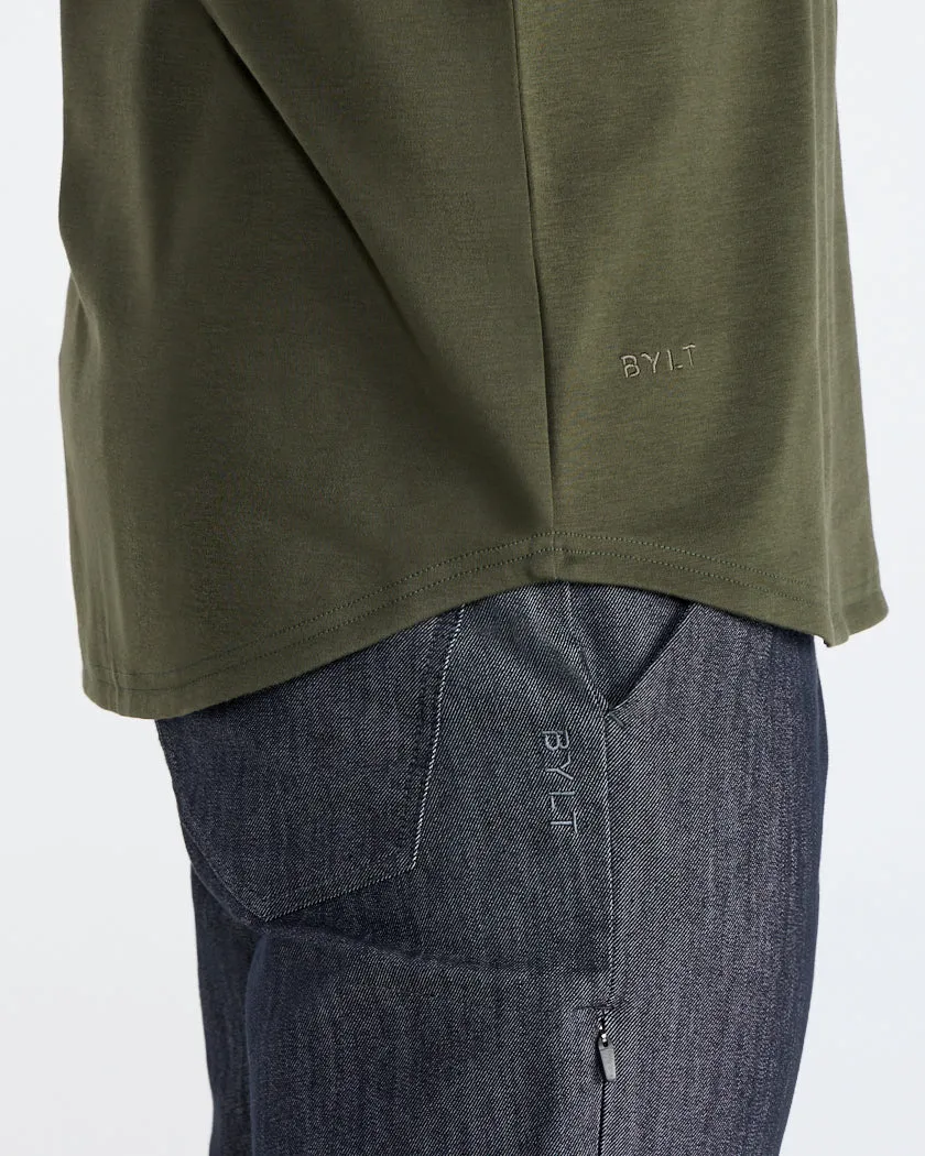 Cotton Long Sleeve Henley