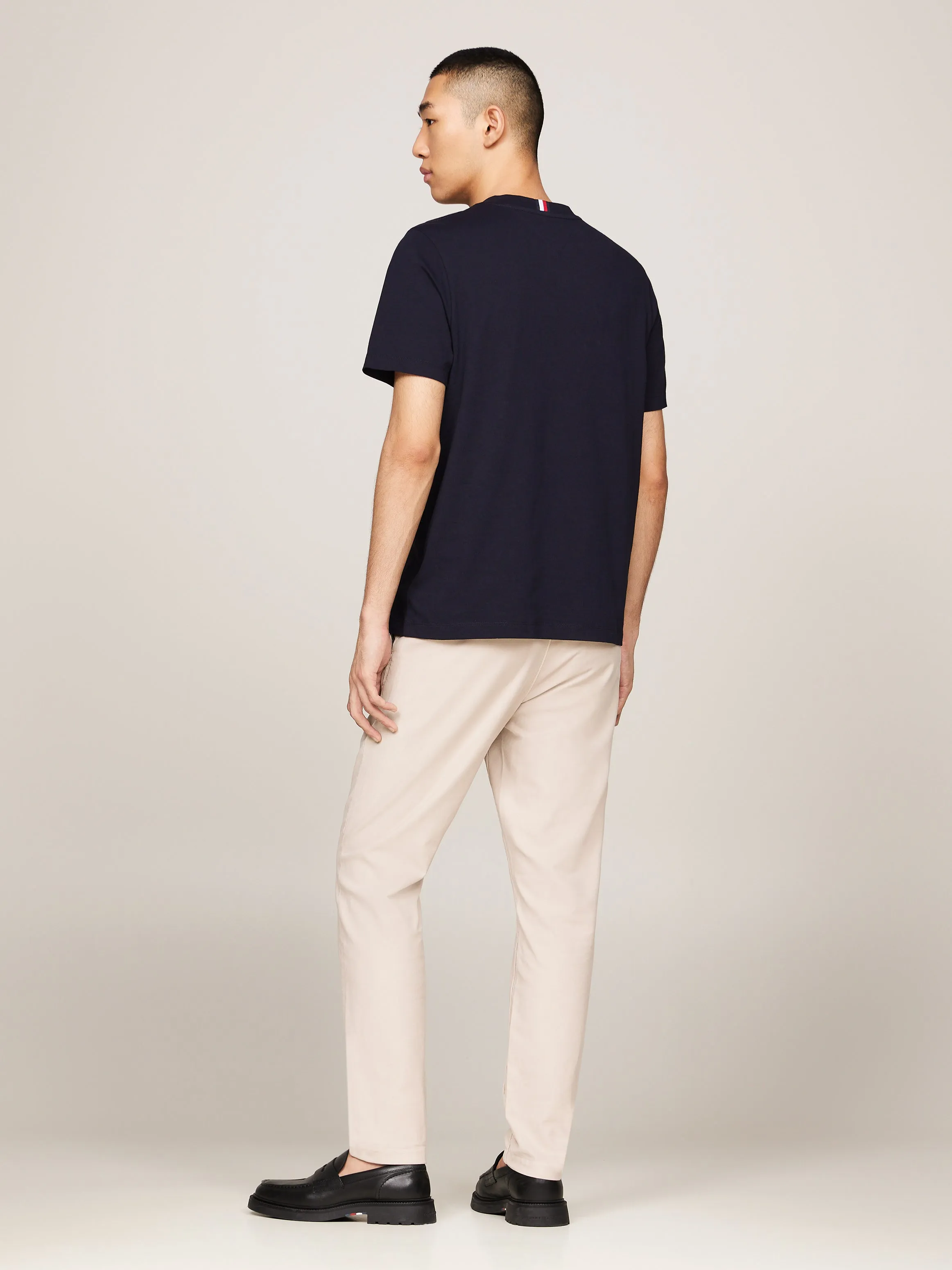 Crew Neck Patch Pocket T-Shirt