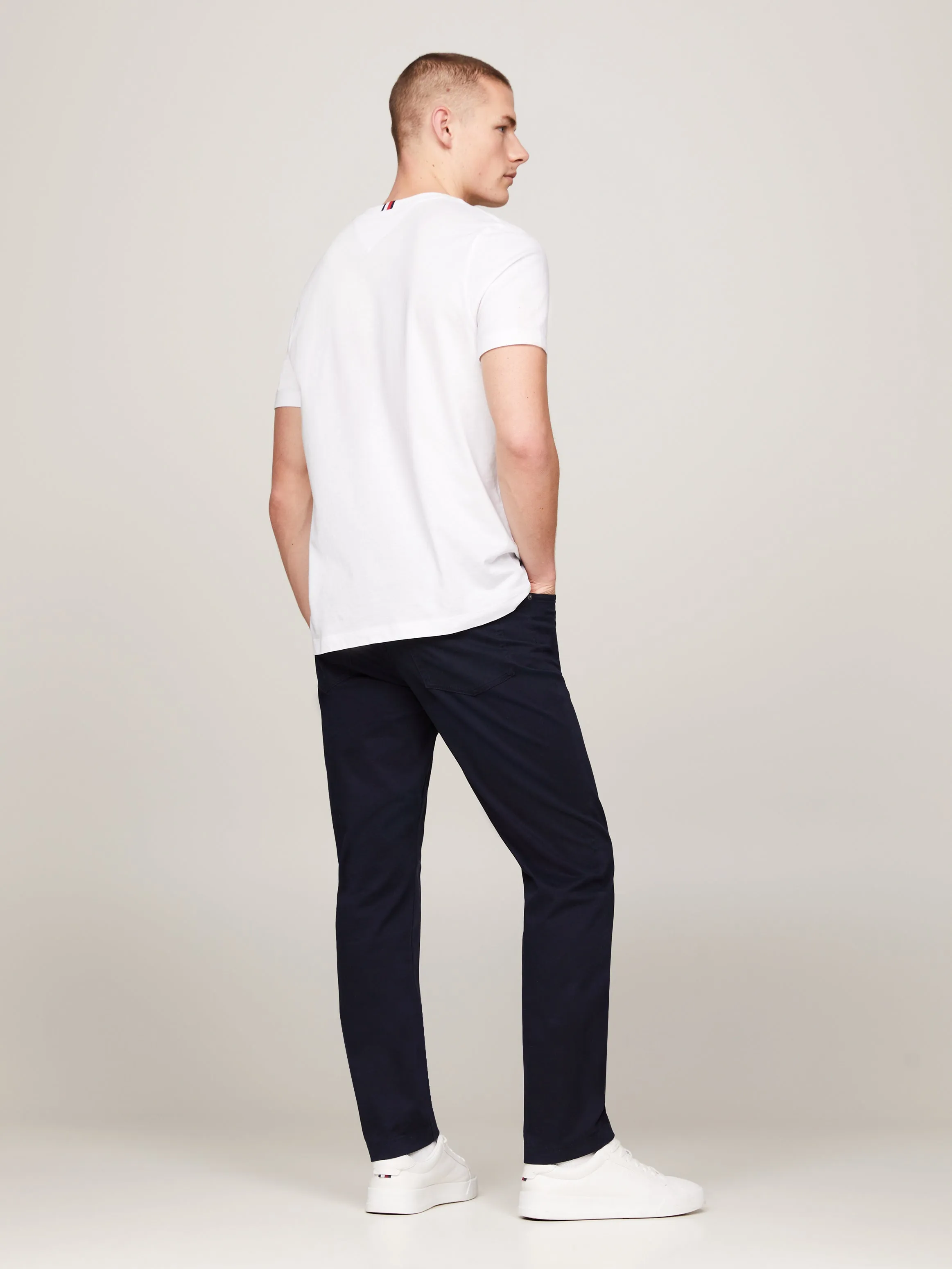 Crew Neck Patch Pocket T-Shirt