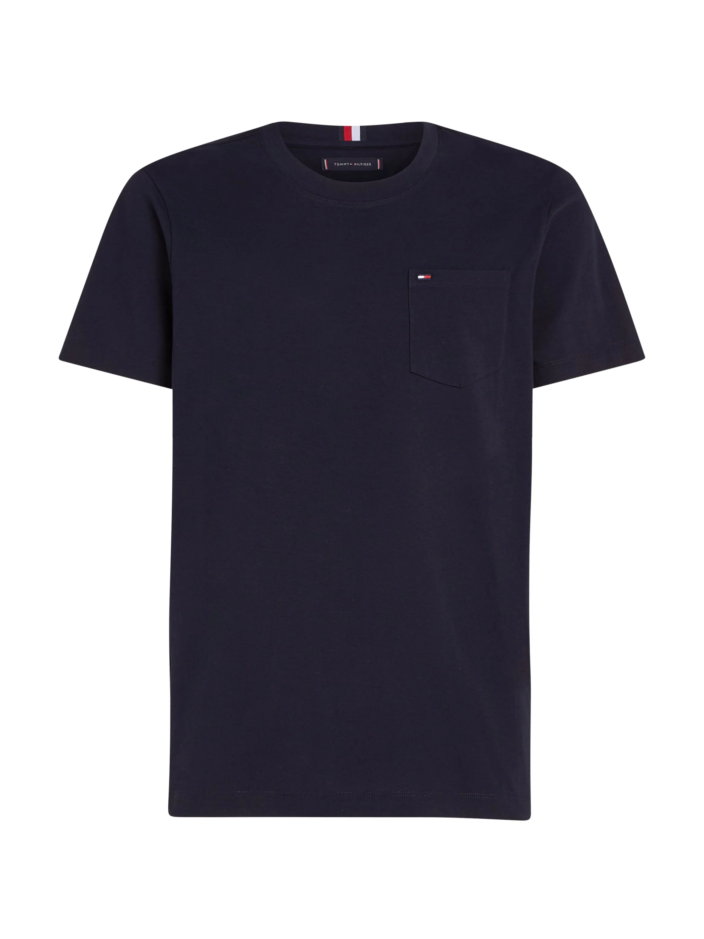 Crew Neck Patch Pocket T-Shirt