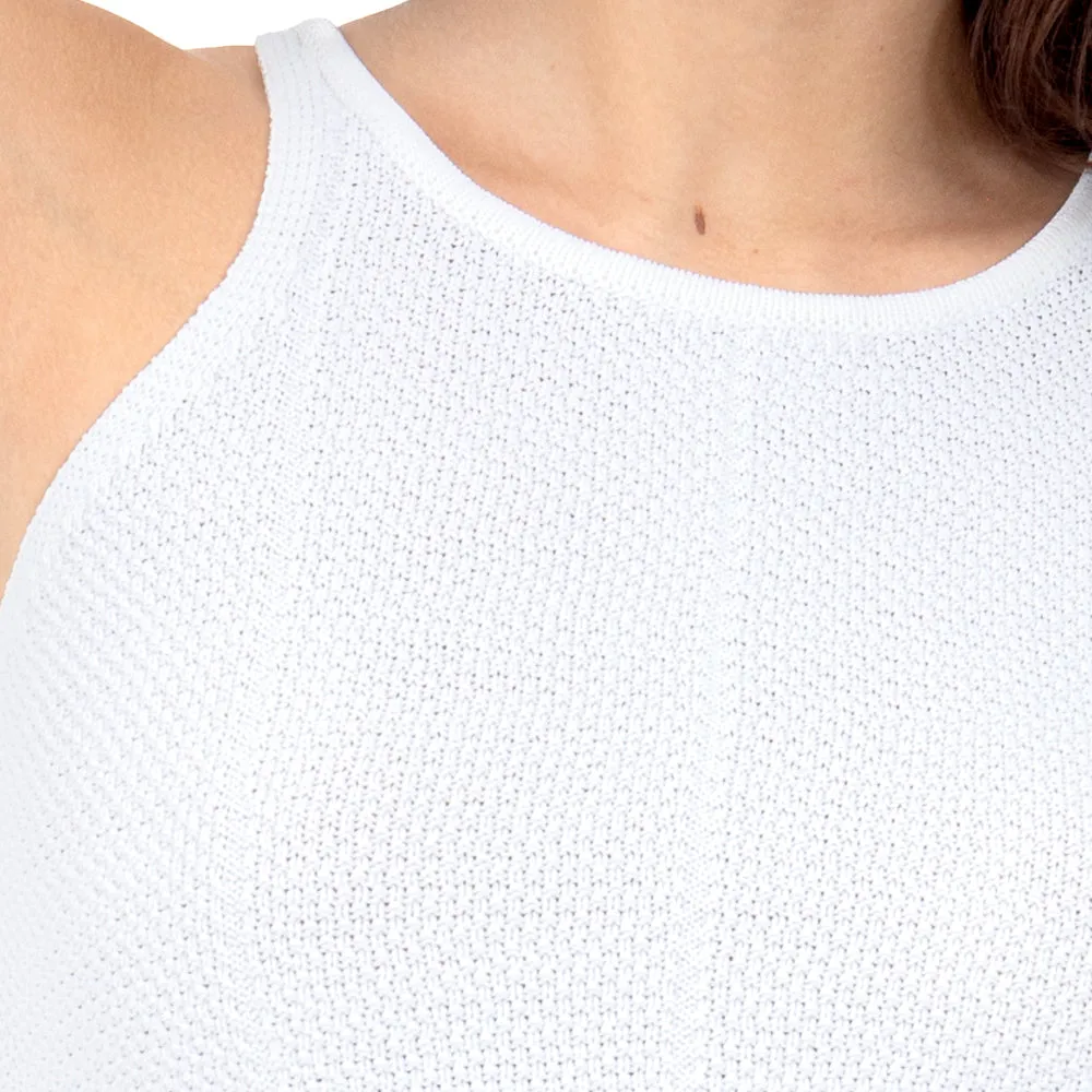 CROP TOP DE PUNTO BÁSICO PARA MUJER FOREVER 21
