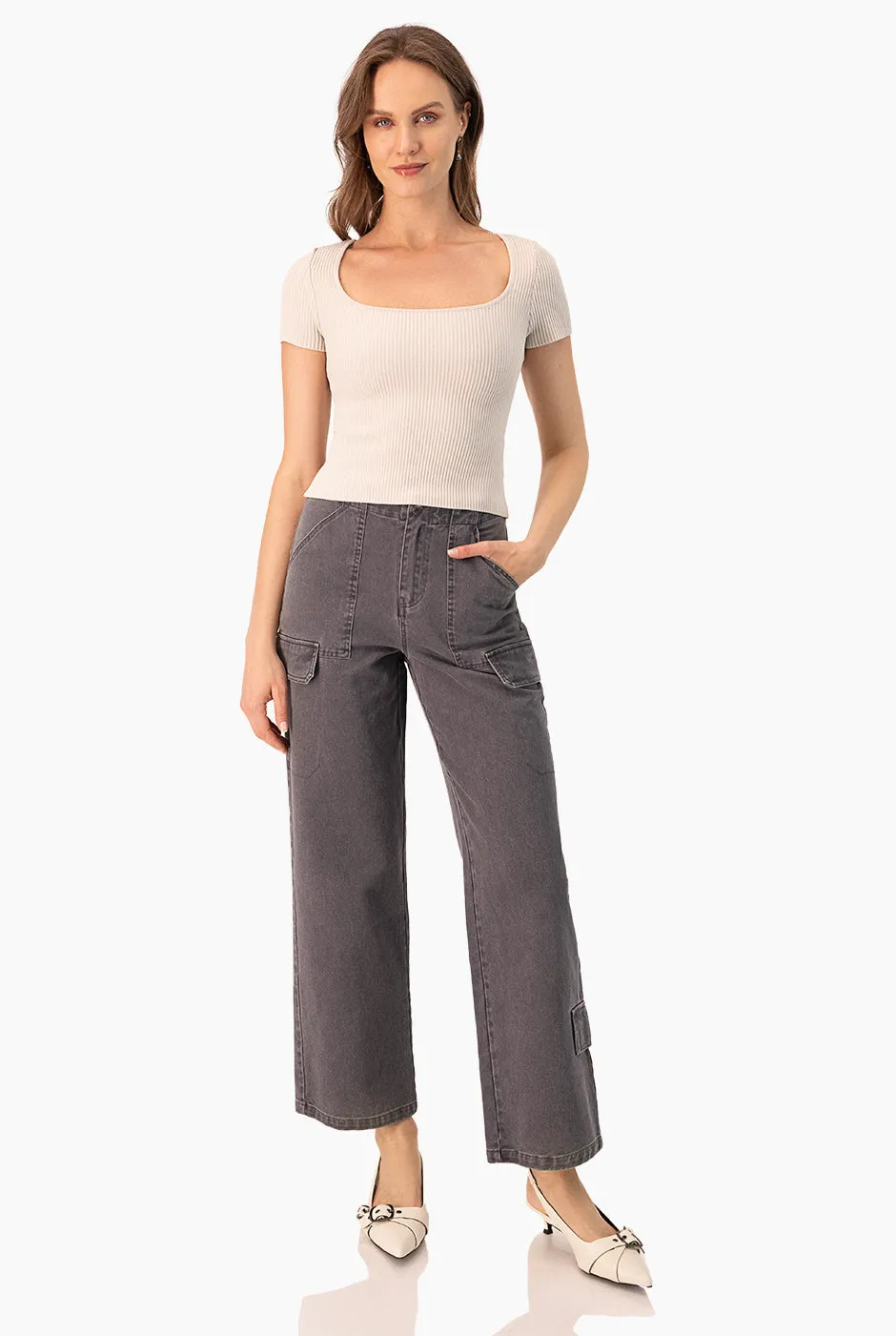 Crop Top Ribbed