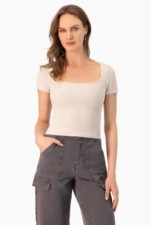 Crop Top Ribbed