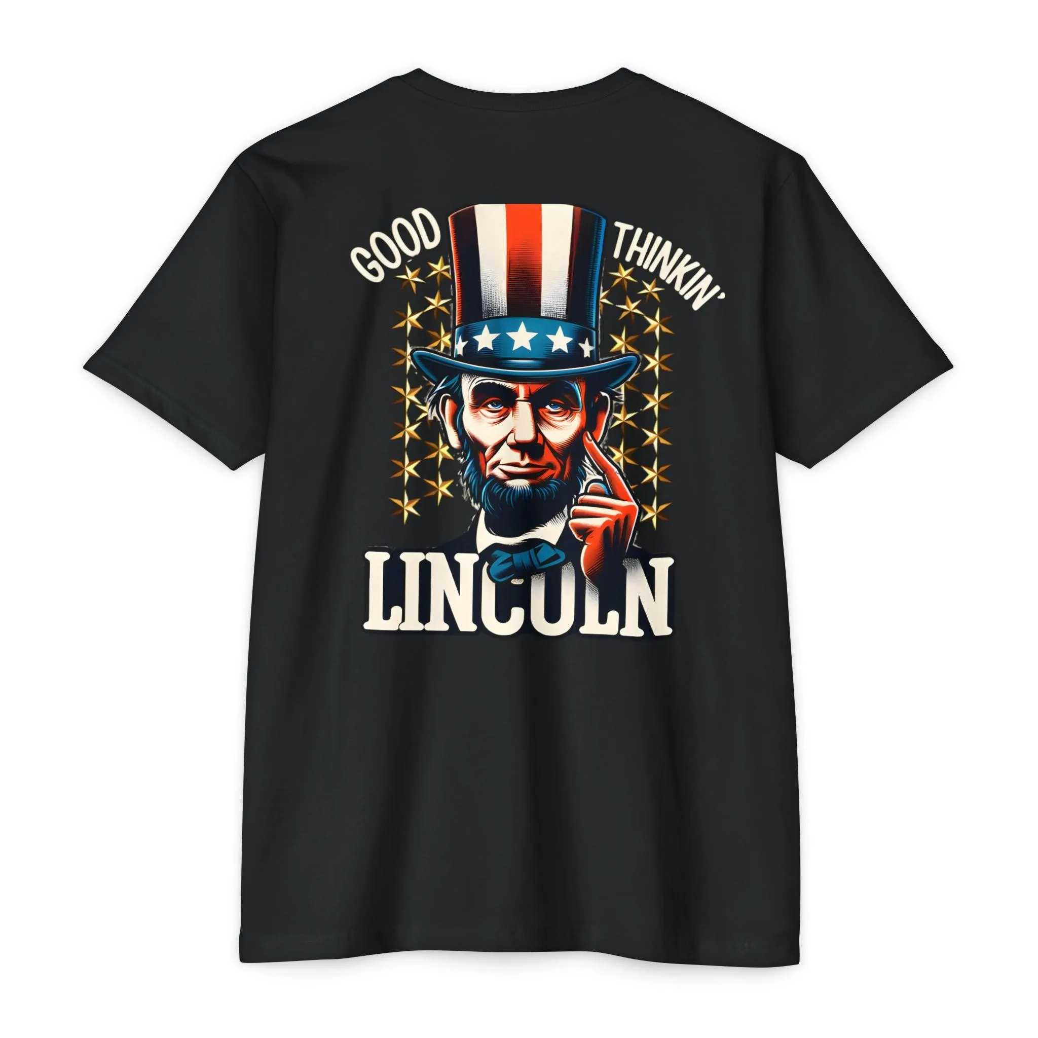 Good Thinkin Lincoln Unisex CVC Jersey T-shirt