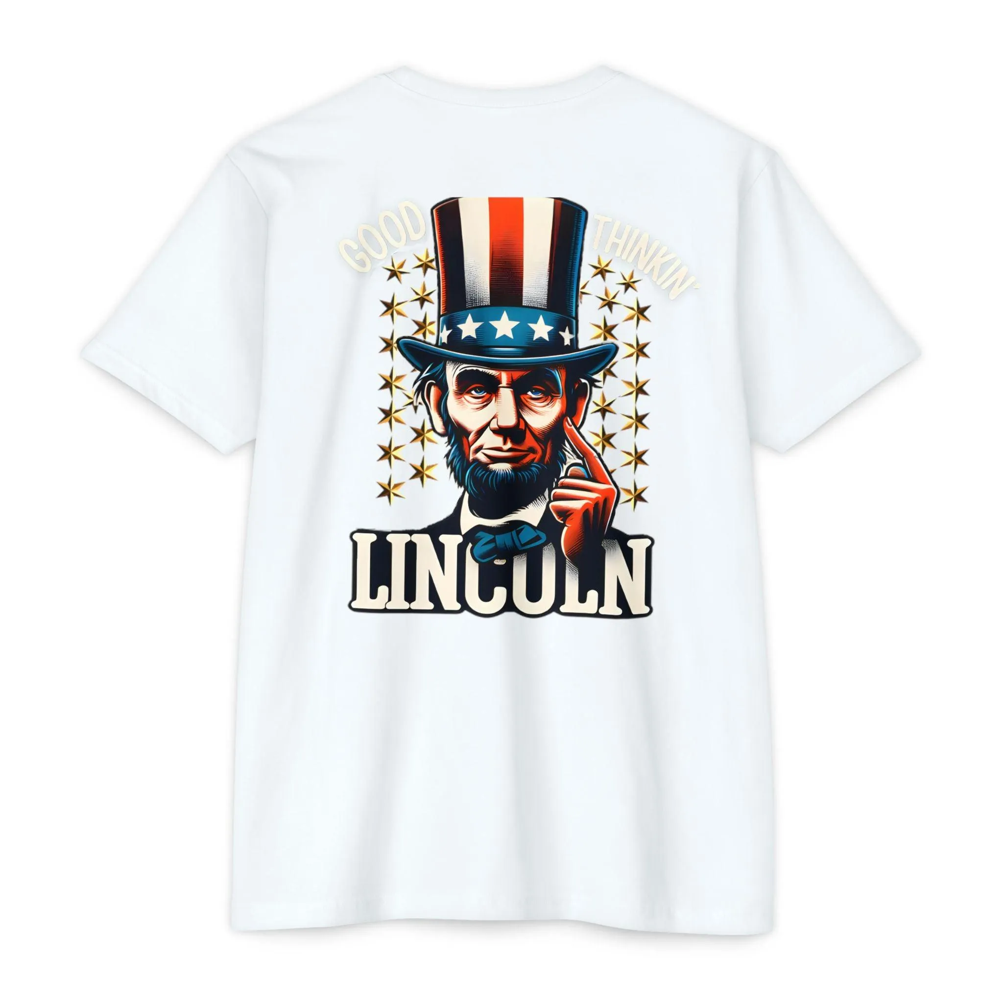 Good Thinkin Lincoln Unisex CVC Jersey T-shirt