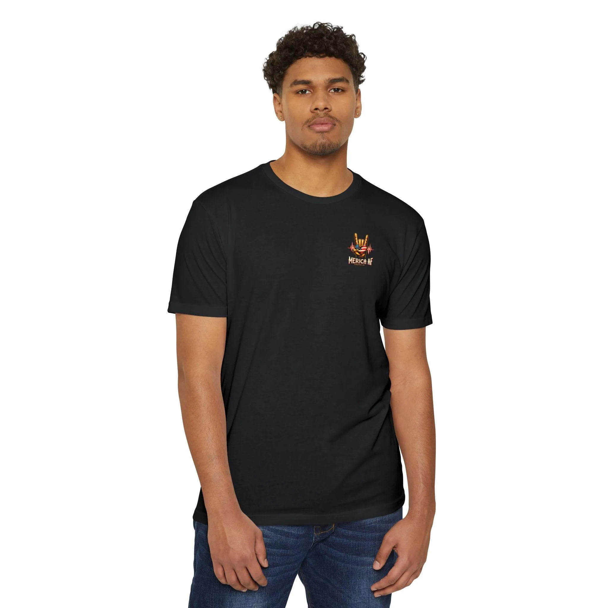 Good Thinkin Lincoln Unisex CVC Jersey T-shirt