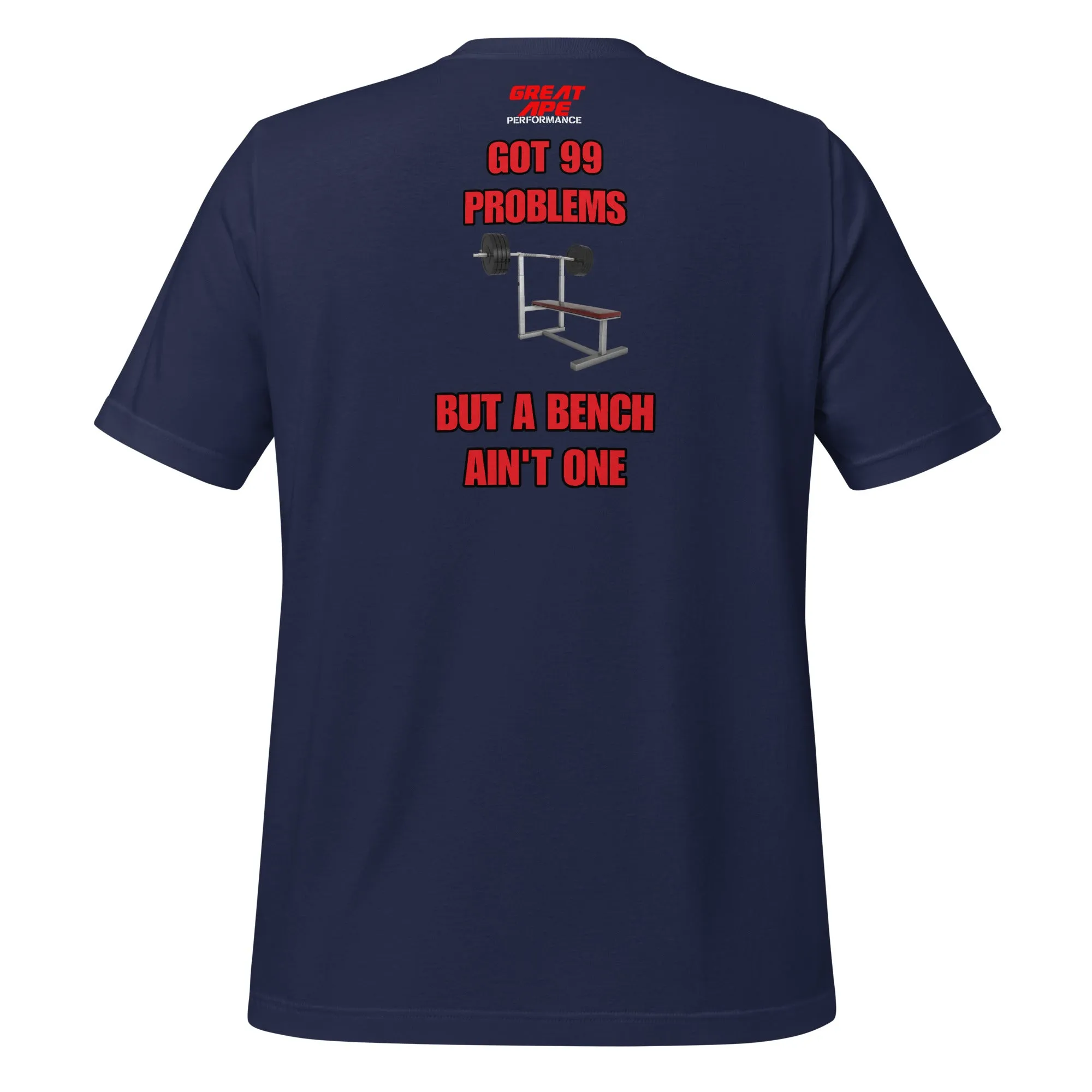 GREAT APE BENCH Unisex t-shirt