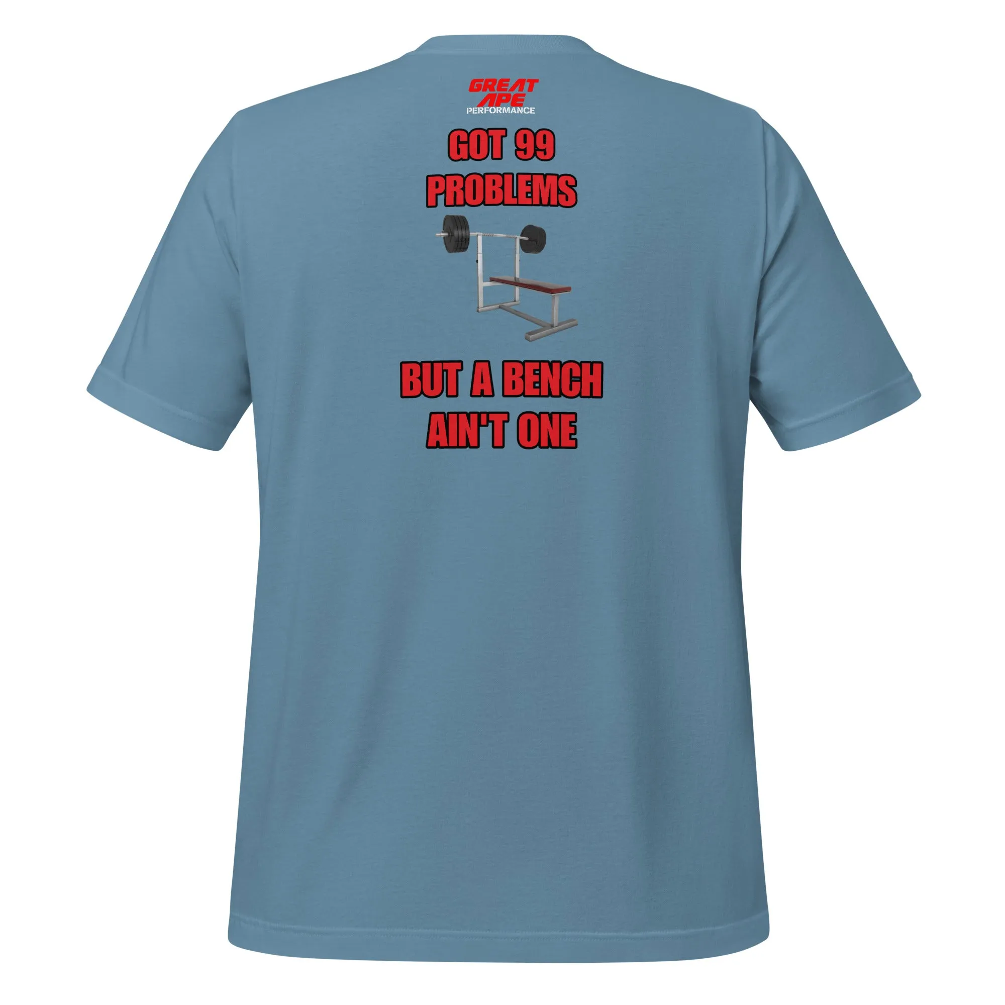 GREAT APE BENCH Unisex t-shirt