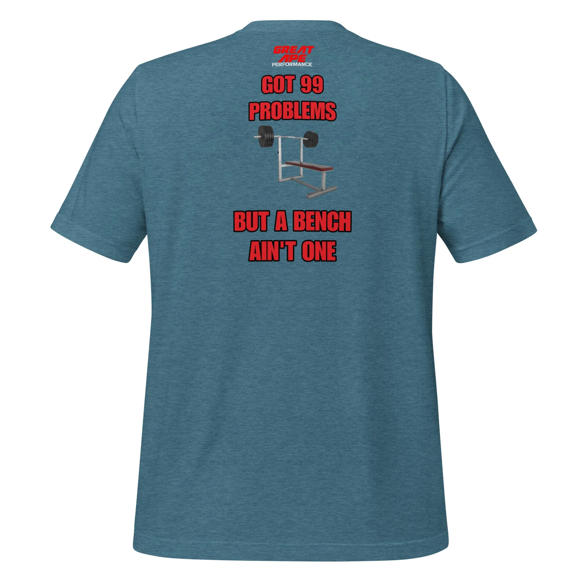 GREAT APE BENCH Unisex t-shirt