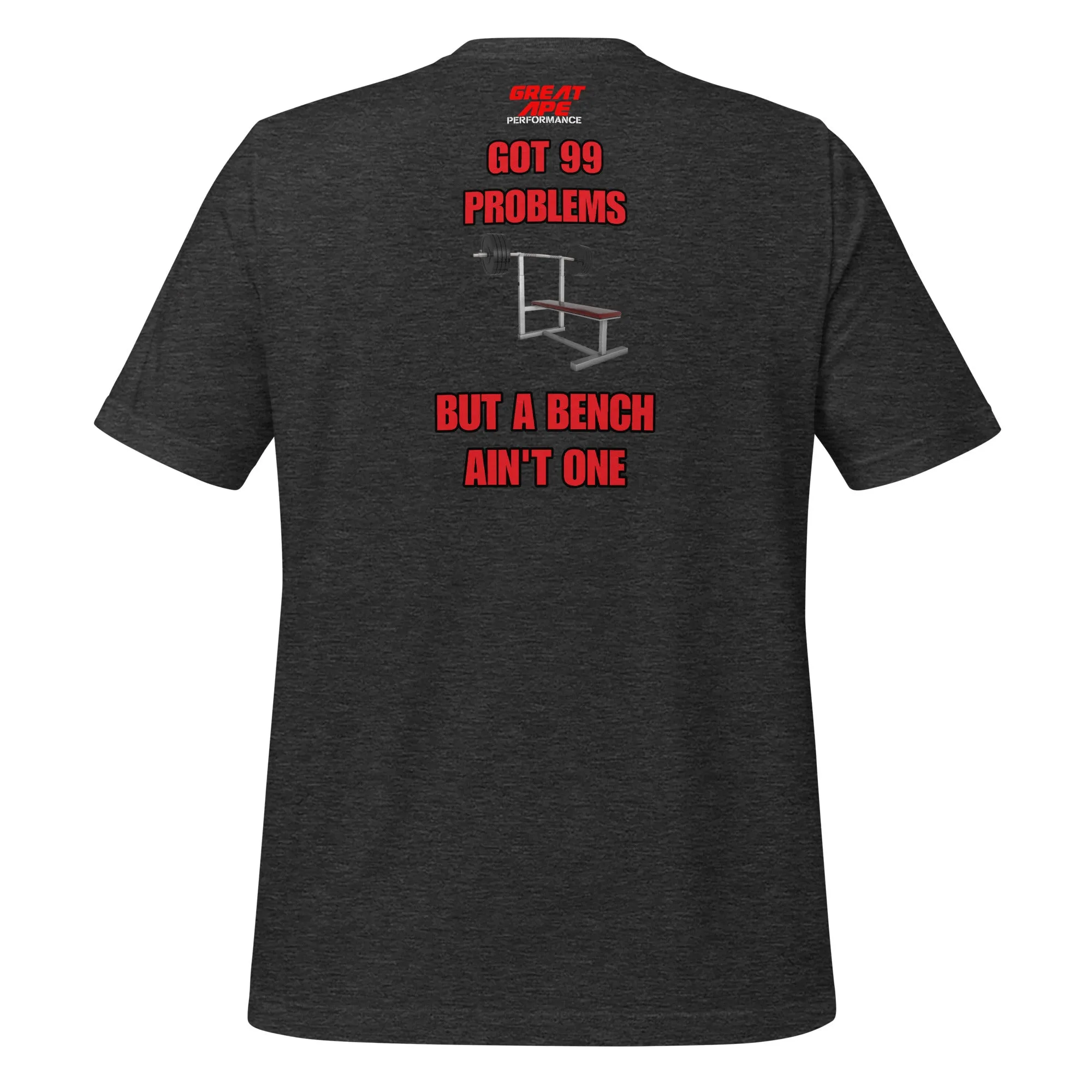 GREAT APE BENCH Unisex t-shirt