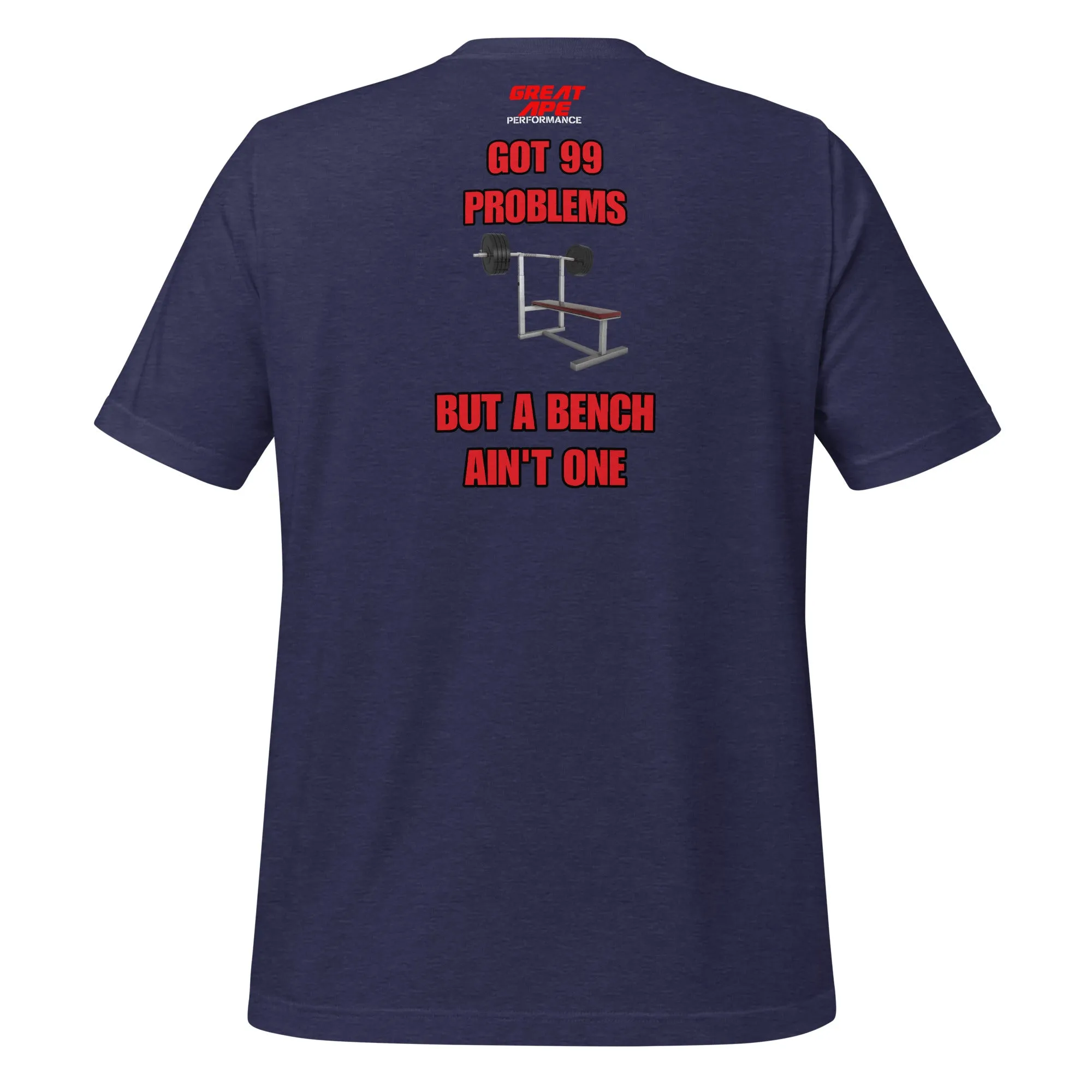 GREAT APE BENCH Unisex t-shirt