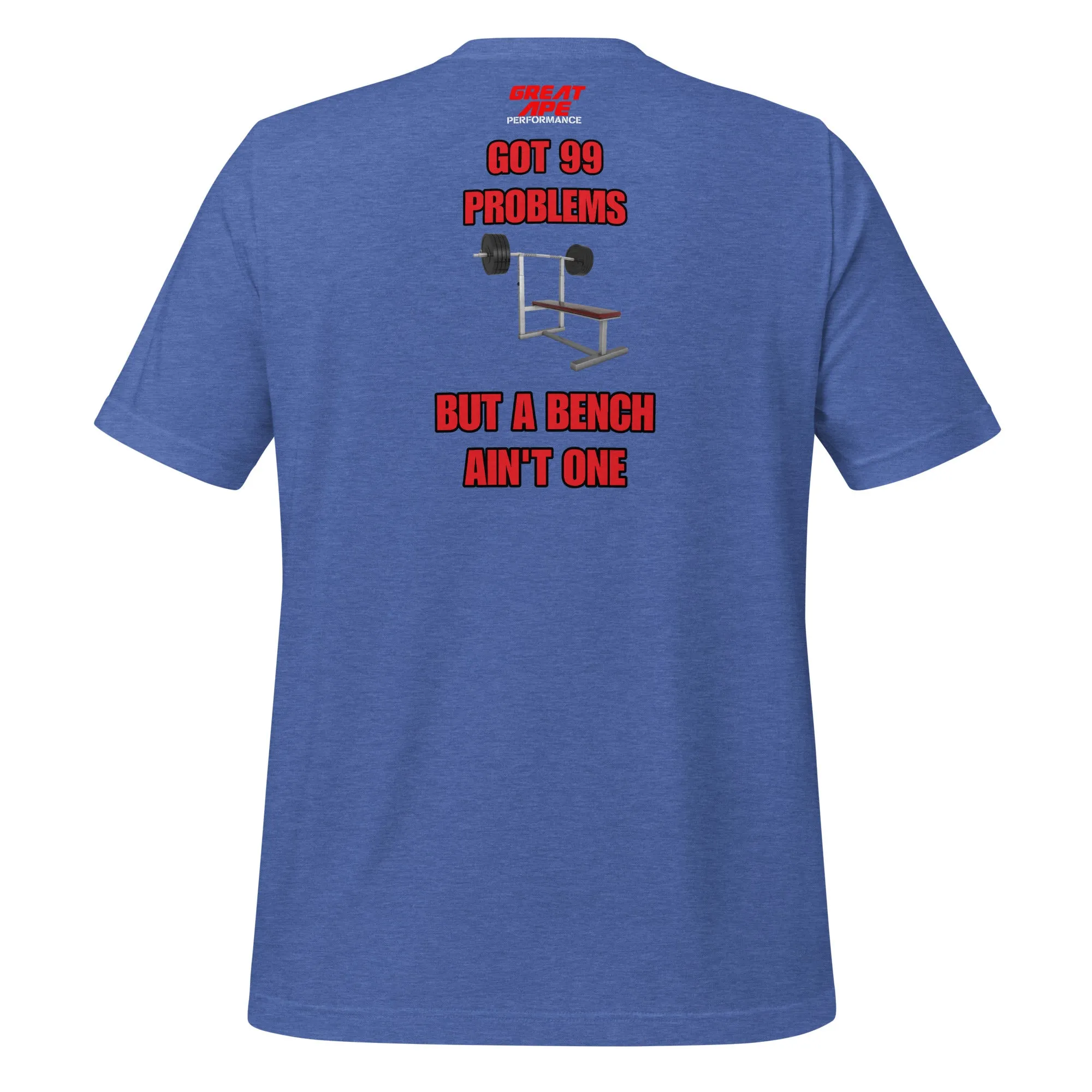 GREAT APE BENCH Unisex t-shirt