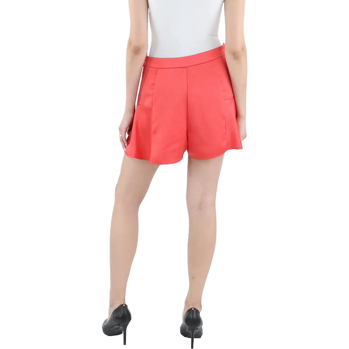 Guess by Marciano Womens Flirty Silk Mini Flat Front
