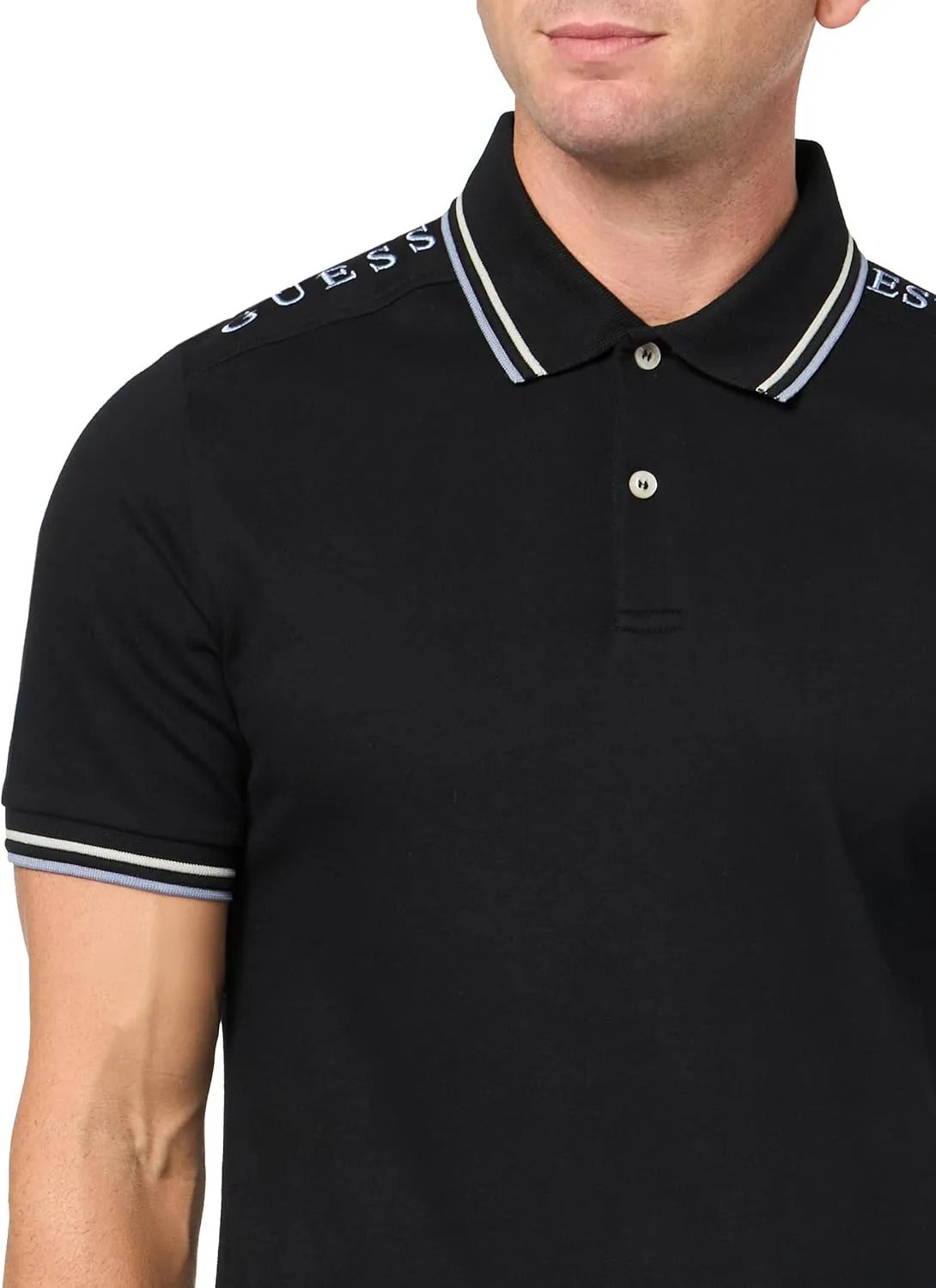 GUESS Men's Eco Lyle Short Sleeve Polo