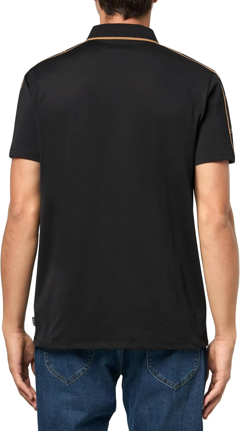 GUESS Men's Eco Quattro G Tape Polo