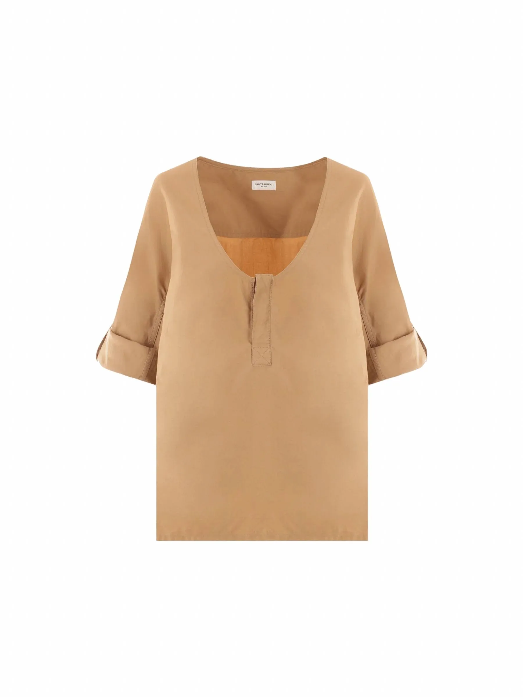 Henley Twill Top