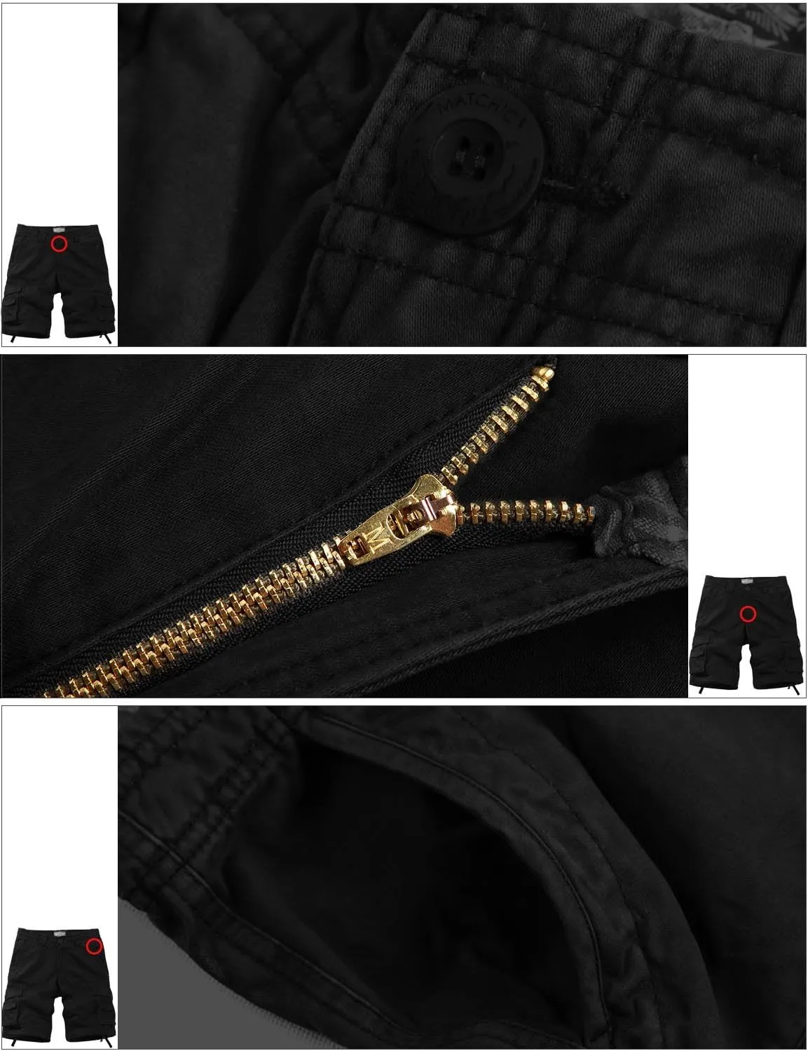 Match Men's Wild Cargo Shorts