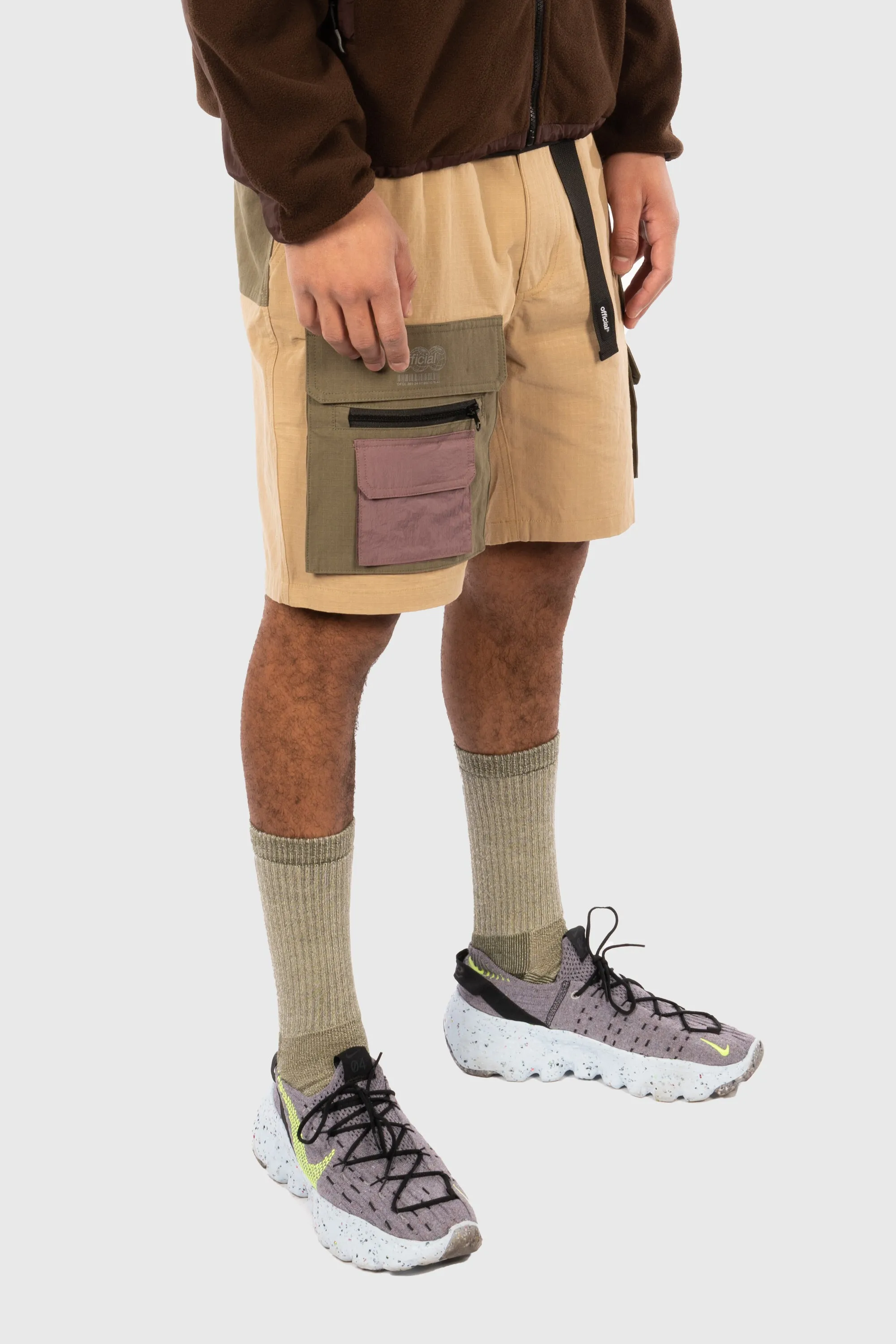 Nexus Ripstop Cargo Shorts (Khaki)