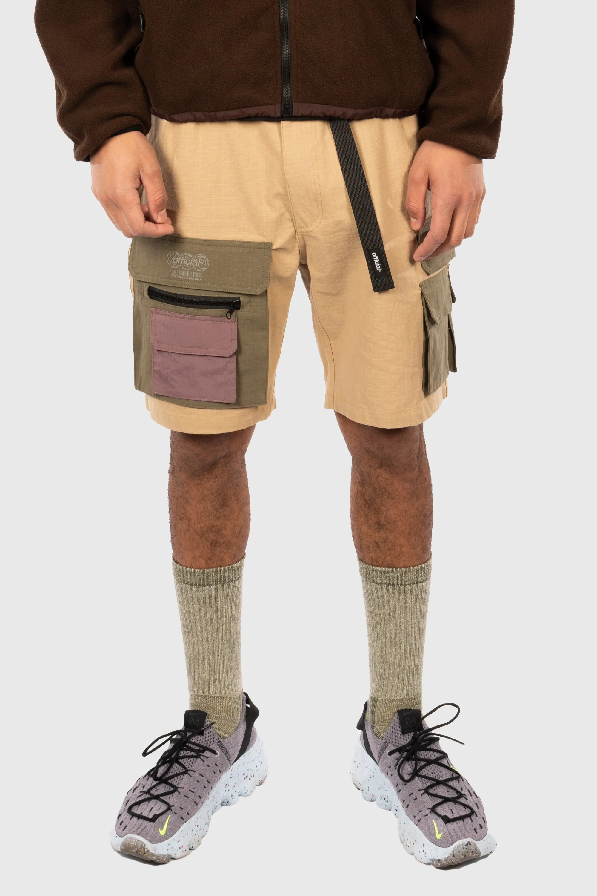 Nexus Ripstop Cargo Shorts (Khaki)