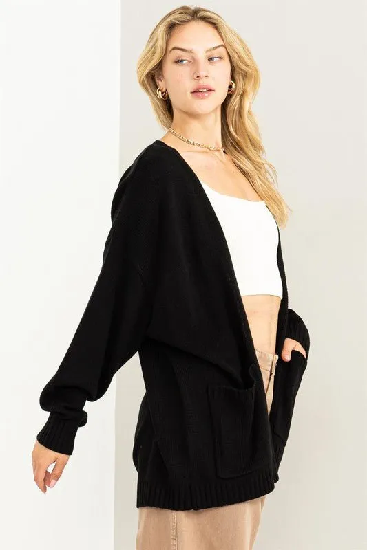 Open Front Cardigan