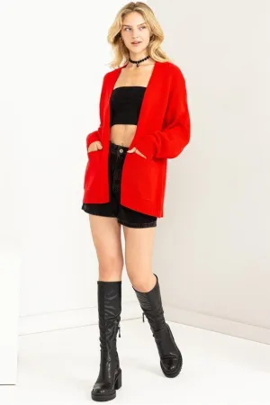 Open Front Cardigan