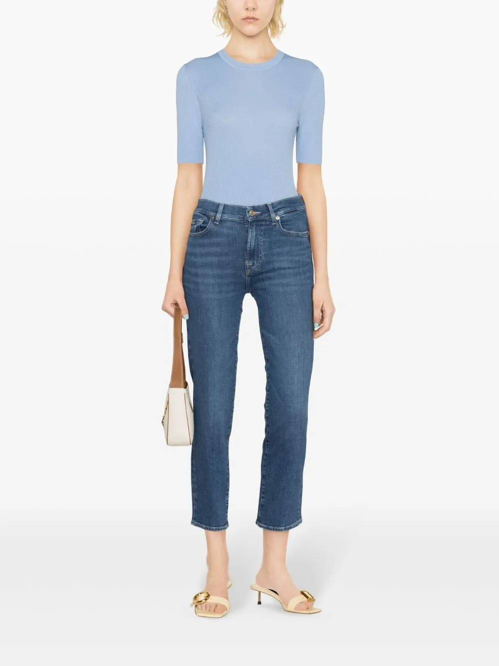 ribbed-knit top