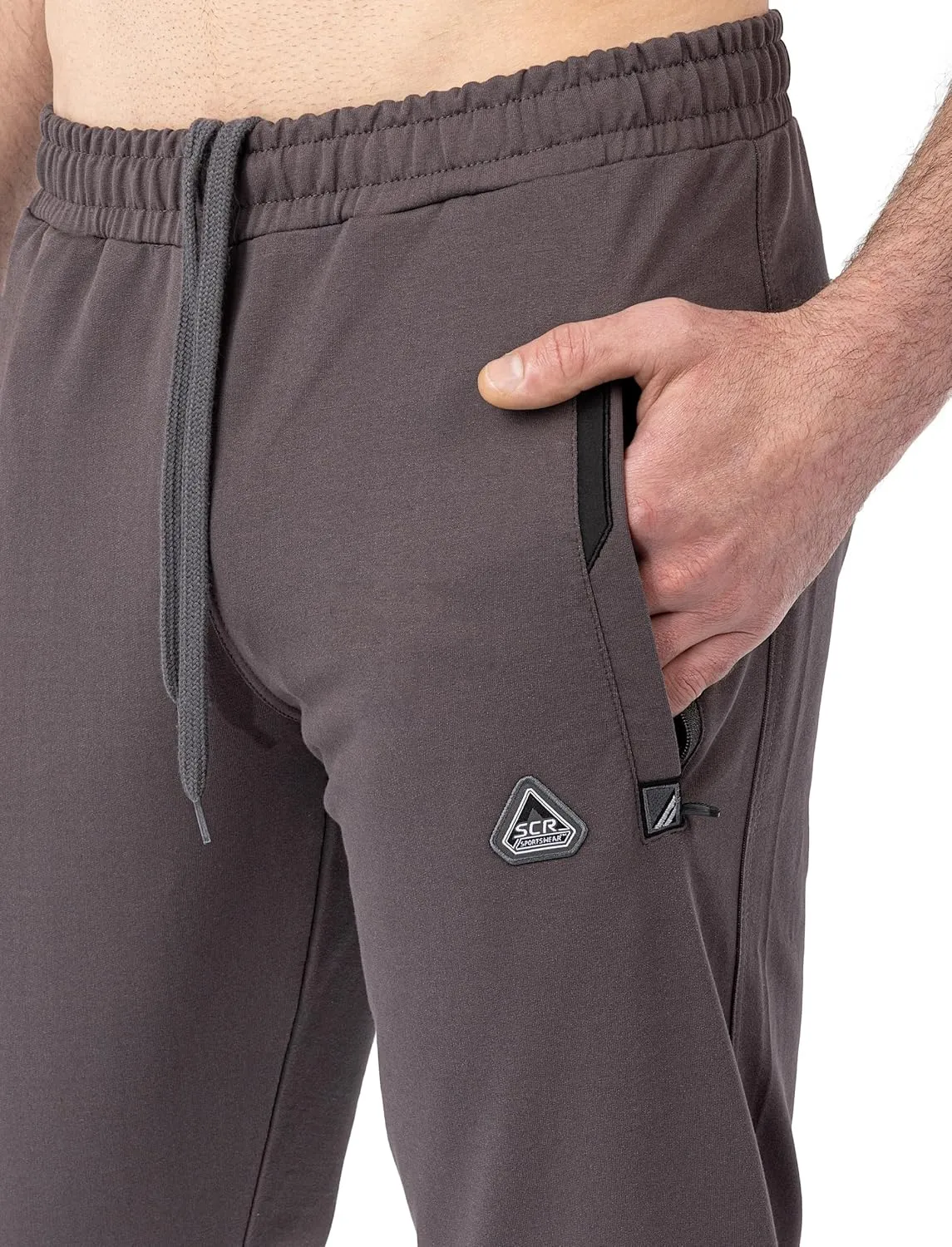 SCR Mens Sweatpants - Men Sweat Pants for Tall, Short Men  Comfy Joggers with Pockets - 30, 32, 34, 36, 38 Inseam