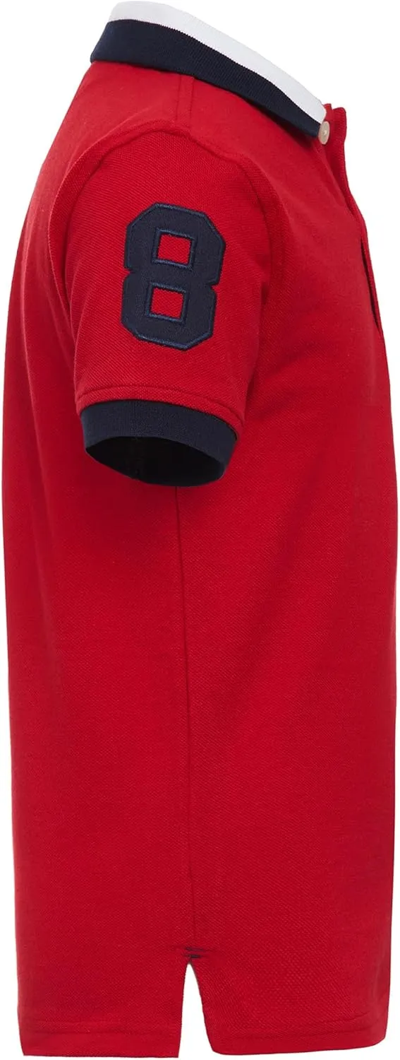 Tommy Hilfiger Boy's Short Sleeve Matt Polo Shirt