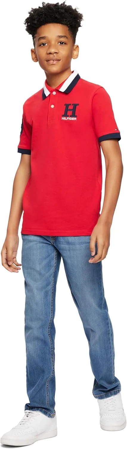 Tommy Hilfiger Boy's Short Sleeve Matt Polo Shirt