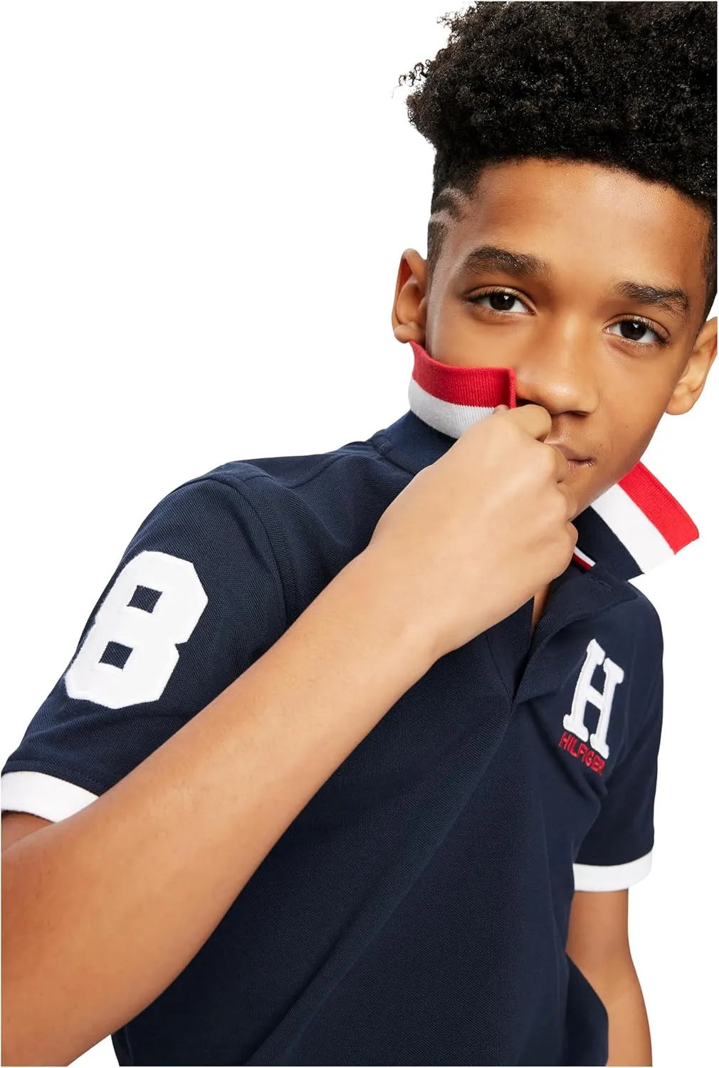 Tommy Hilfiger Boy's Short Sleeve Matt Polo Shirt