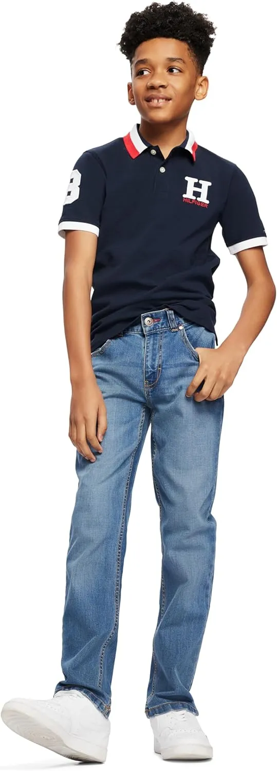 Tommy Hilfiger Boy's Short Sleeve Matt Polo Shirt