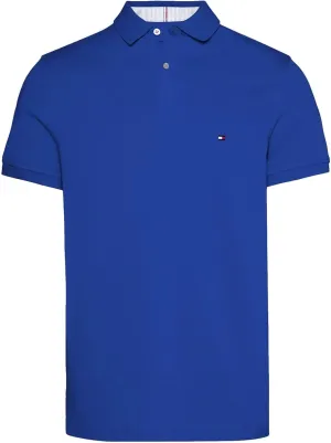TOMMY HILFIGER Men's Polo Shirt Regular Fit, UltraBlue, S