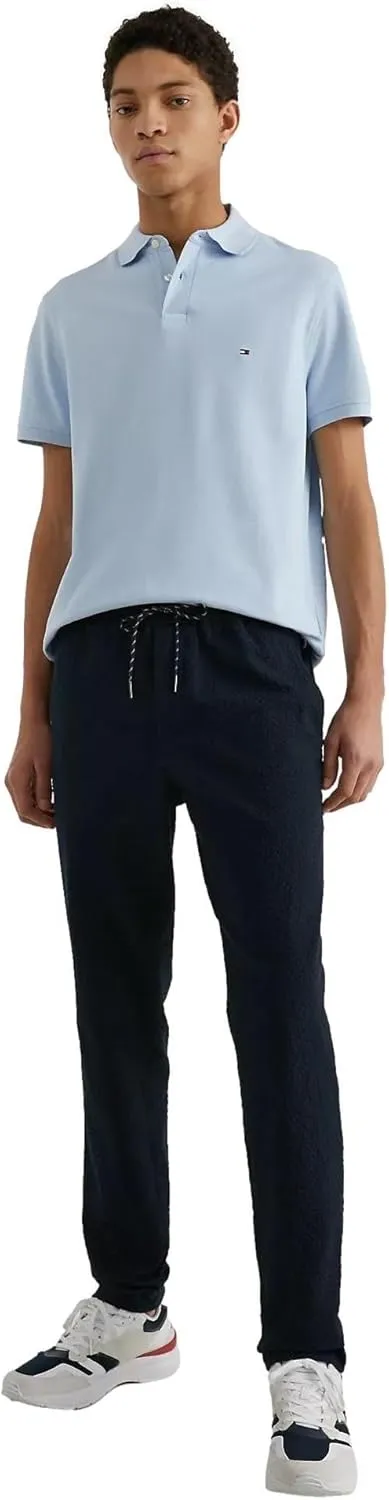 Tommy Hilfiger Men's Short Sleeve Cotton Pique Polo Shirt in Regular Fit