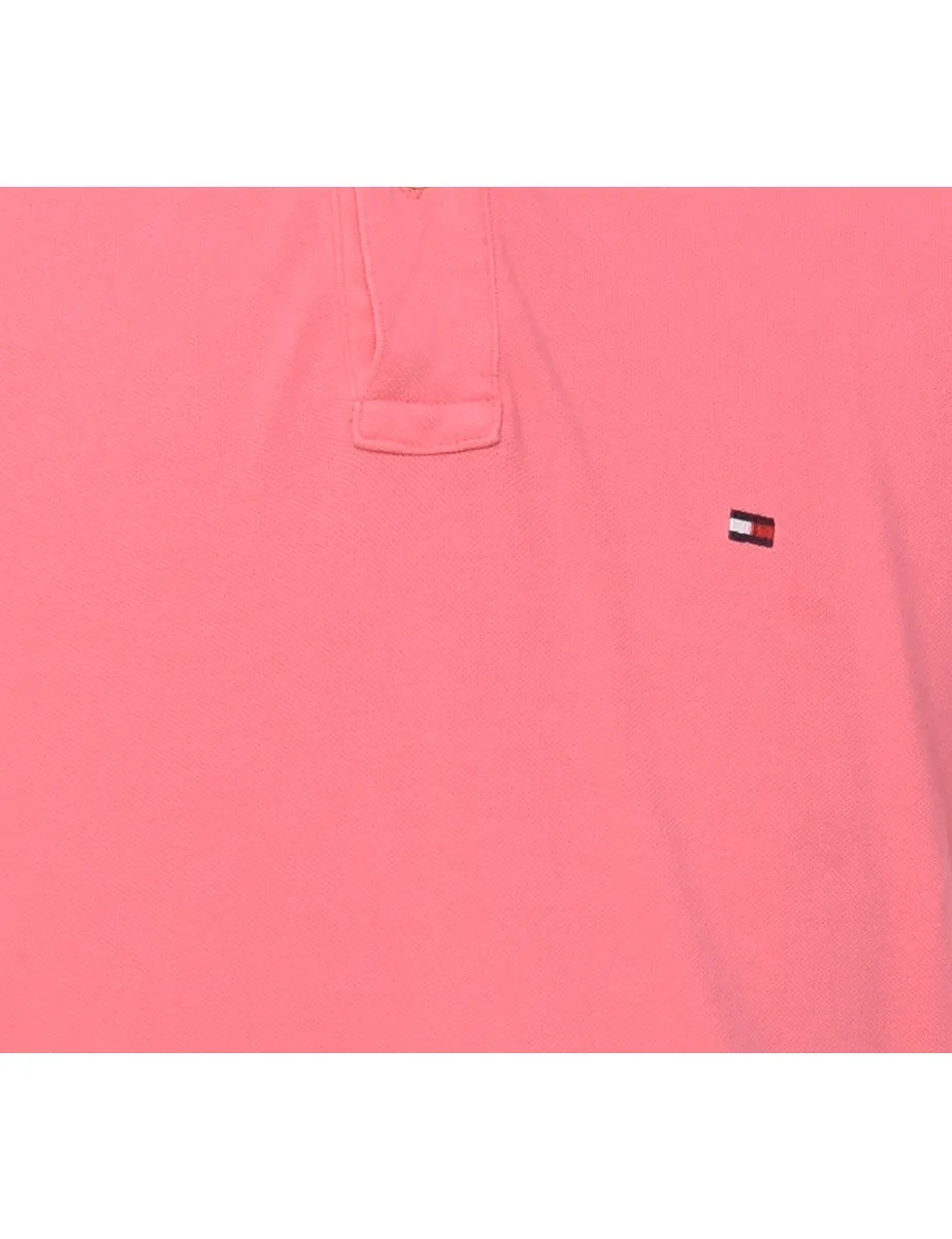 Tommy Hilfiger Pink Classic Polo Shirt - L