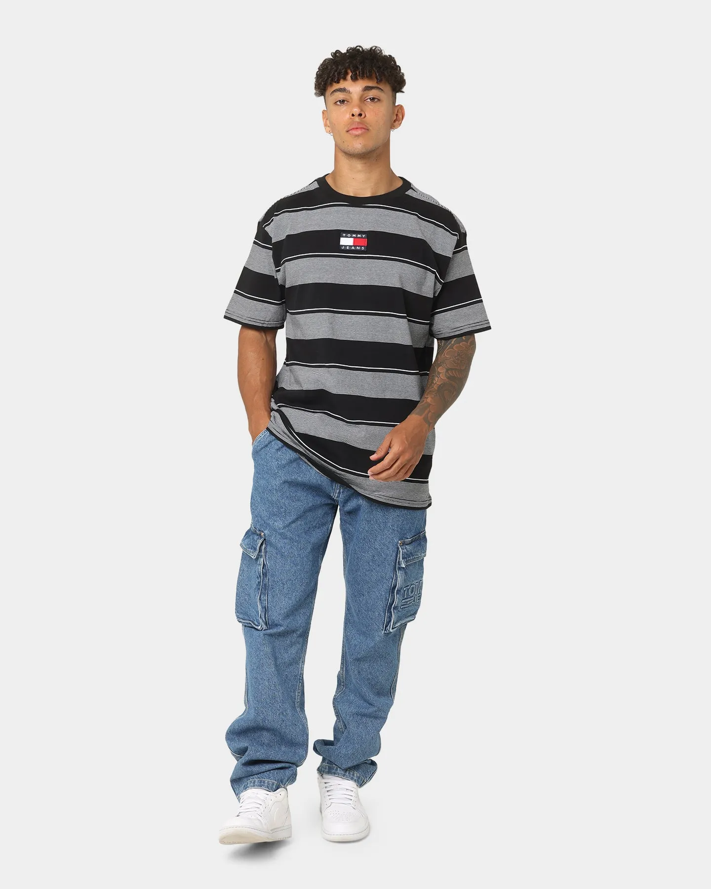 Tommy Jeans Tommy Badge T-Shirt Black/Multi-coloured