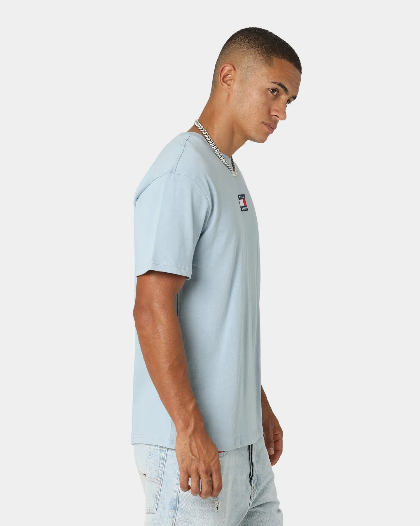 Tommy Jeans Tommy Badge T-Shirt Cloudy