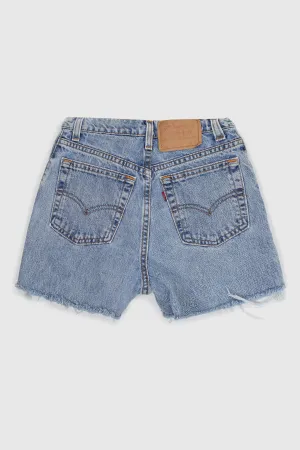 Vintage 90s Levi’s 512 Light Wash High Rise Shorts