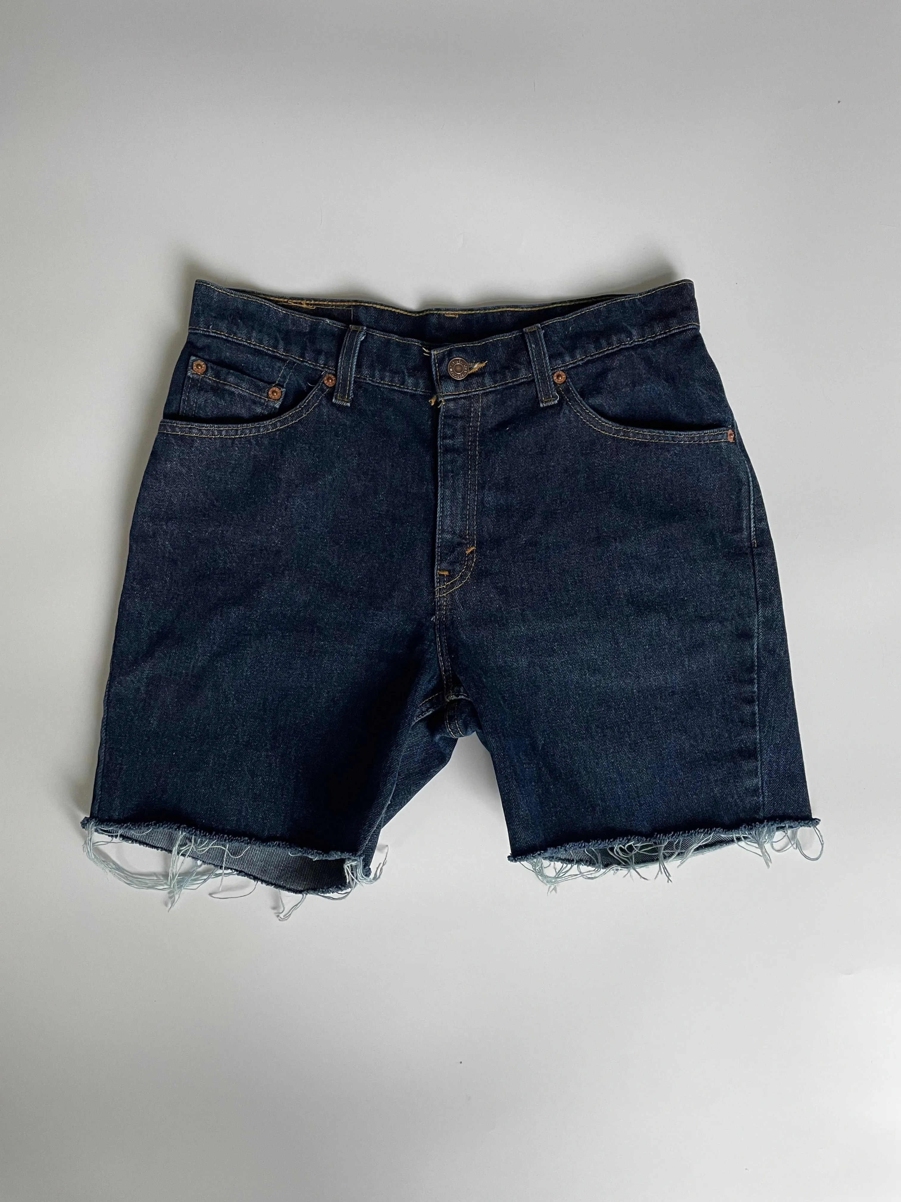 Vintage Indigo Levi’s 517 Shorts