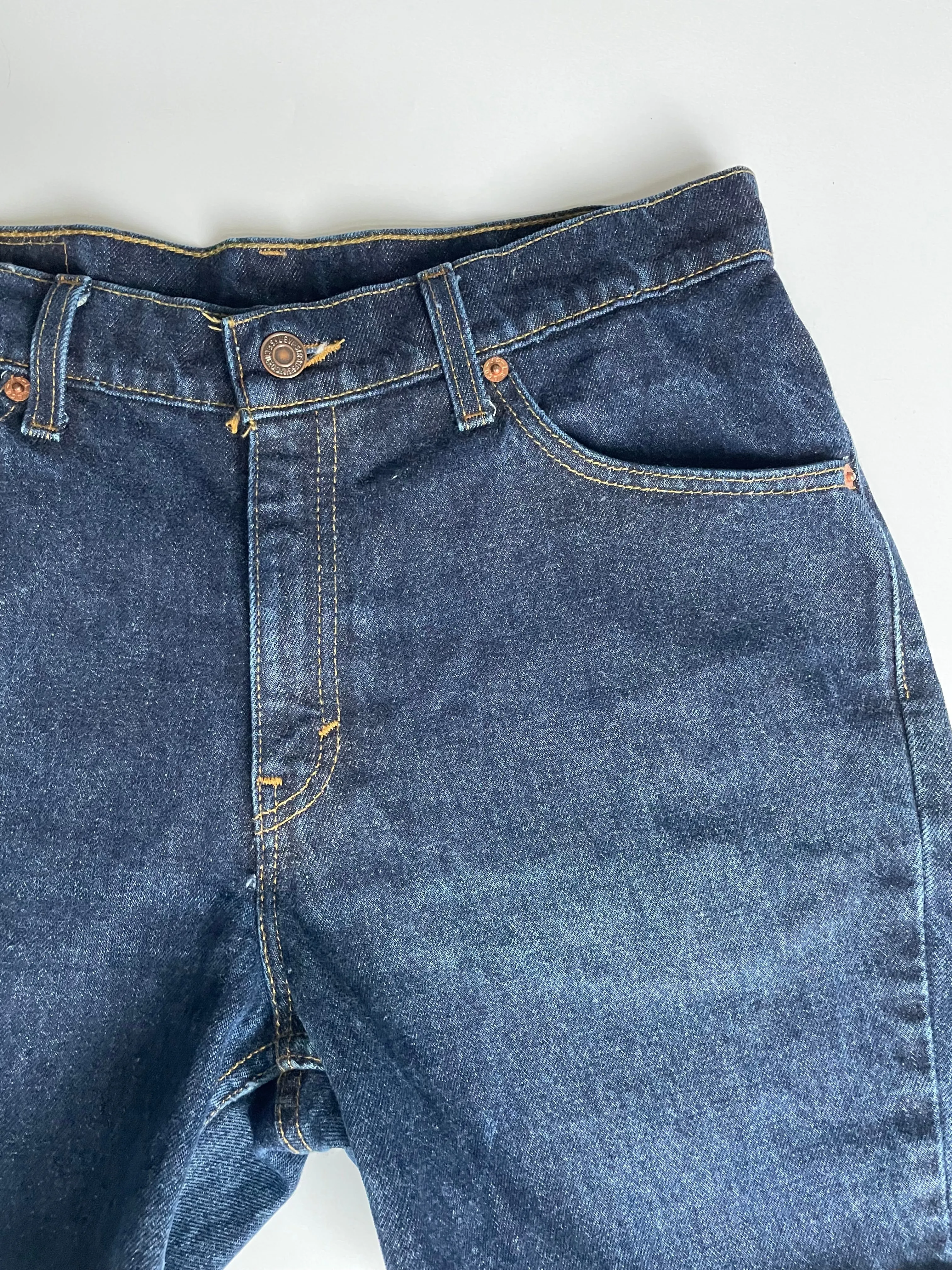 Vintage Indigo Levi’s 517 Shorts
