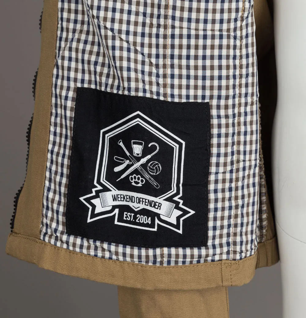 Weekend Offender Comporta Jacket & Bucket Hat Sandstorm